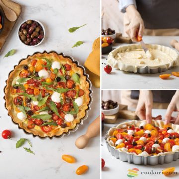 Decora Non-stick tarte pan 25cm removable bottom