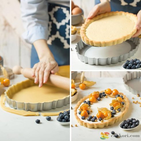 Decora Kivehető aljú ovális piteforma, 29x20cm