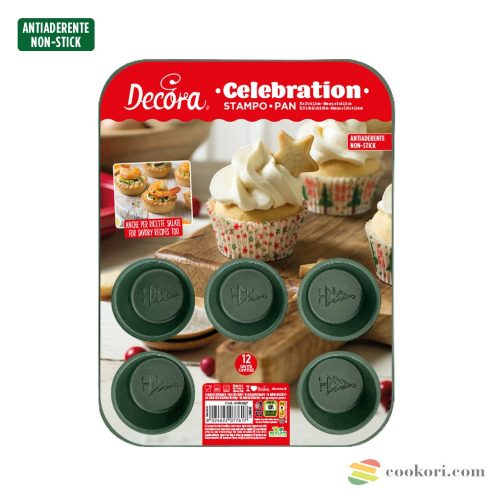 Decora Muffin forma "Celebration", 12db-os