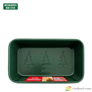 Decora Nonstick Plumcake pan 24x14cm Celebration