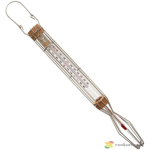 Decora Cukorhőmérő (caramelometer) védőráccsal Decora Cukorhőmérő (caramelometer) védőráccsal