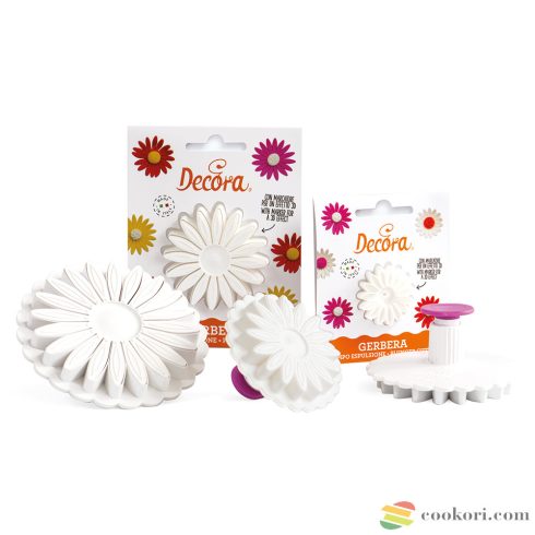 Decora Gerbera rugós kiszúró 8,5cm