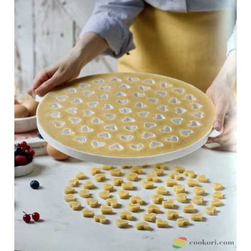 Decora Szívecskés pite rácsozó, 30cm