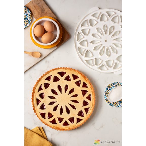 Decora Virág alakú piterácsozó, 28cm Decora Virág alakú piterácsozó, 28cm