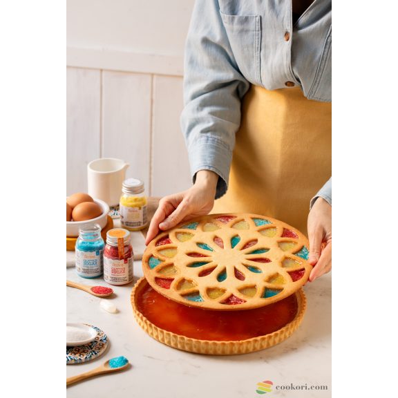 Decora Virág alakú piterácsozó, 28cm Decora Virág alakú piterácsozó, 28cm