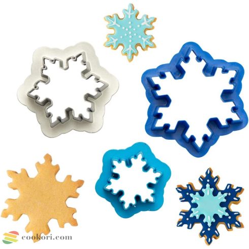 Decora Set 3pcs cutter frozen star