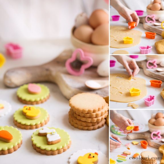 Decora Húsvéti kiszúró készlet, mini  6db-os