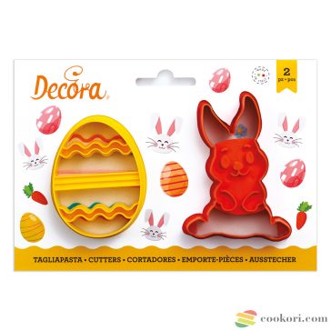   Decora Nyuszi és hímes tojás, húsvéti kiszúró készlet 