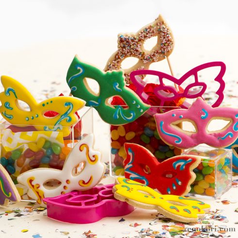 Decora Mask cookie cutters 2 pcs kit