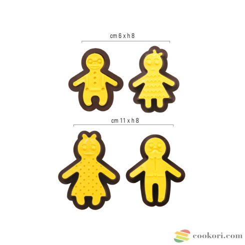 Decora "Happy Family" set of 8pcs cutters and decor makers