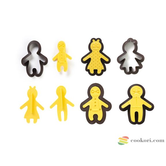 Decora "Happy Familiy" Család kiszúró és mintázó készlet, 8db-os Decora "Happy Familiy" Család kiszúró és mintázó készlet, 8db-os