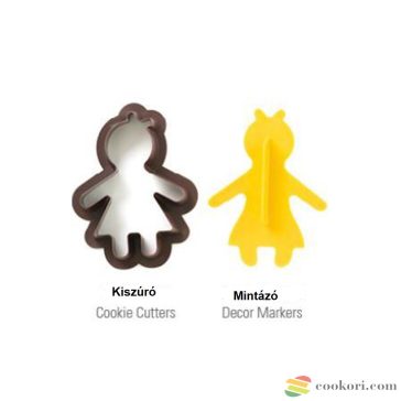   Decora "Happy Familiy" Család kiszúró és mintázó készlet, 8db-os