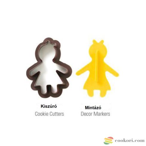 Decora "Happy Family" set of 8pcs cutters and decor makers