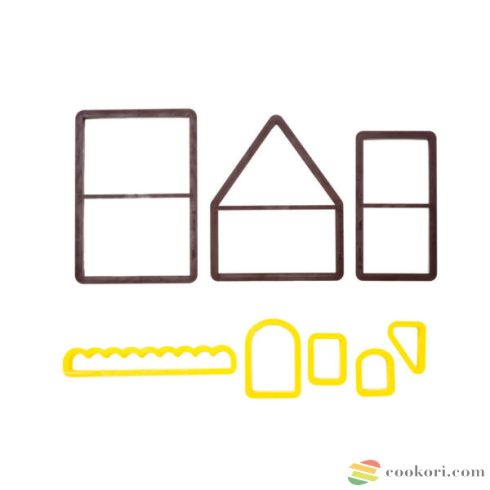 Decora Fairy tales house set of 8 cutters