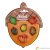 Decora Autumn leaves mini cookie cutters, 6pcs