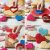 Decora 3pcs set Love plastic cookie cutter and markers