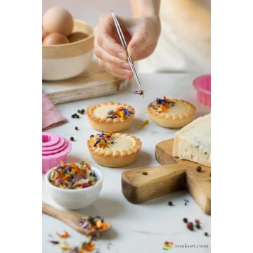 Decora Set 6 round scalloped cookie cutters