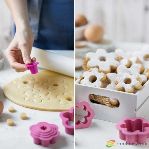 Decora Virág kiszúró készlet, 6db-os