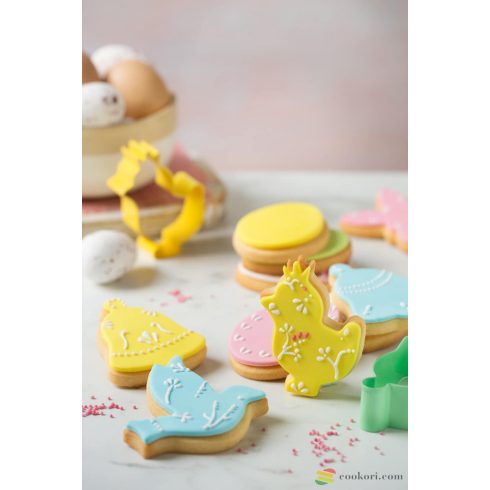 Decora Easter mixed colours cookie cutters set of 5