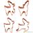 Wilton reindeer cookie cutters 4pcs