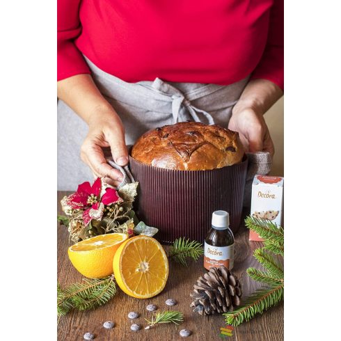 Decora Panettone papír sütőforma 1000gr, 5db-os