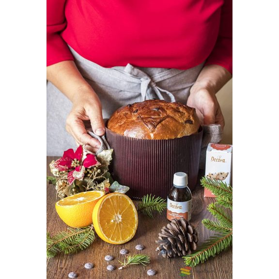 Decora Panettone papír sütőforma 1000gr, 5db-os