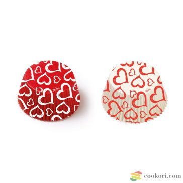 Decora Szívecskés muffin kapszli, 36db