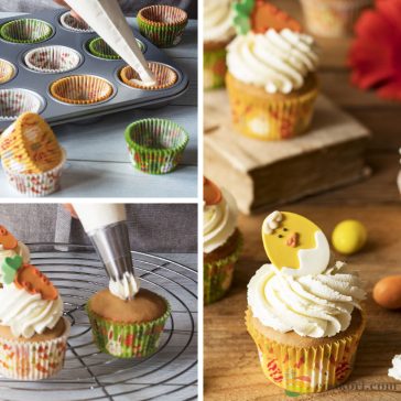 Decora Nyuszis húsvéti muffin kapszli, 36db