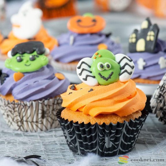 Decora Halloween muffin kapszli pókháló, 36db