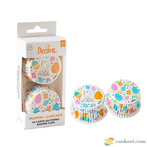 Decora 36 Easter eggs baking cups