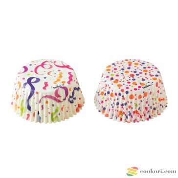 Decora "Fiesta" (farsangi) muffin kapszli, 36db-os