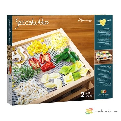 Eppicotispai Tészta, zöldség szárító 2db-os, 50x40cm