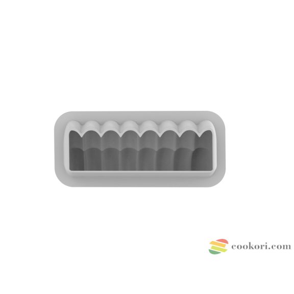 Silikomart "Buche Coeur" szilikon forma 3D