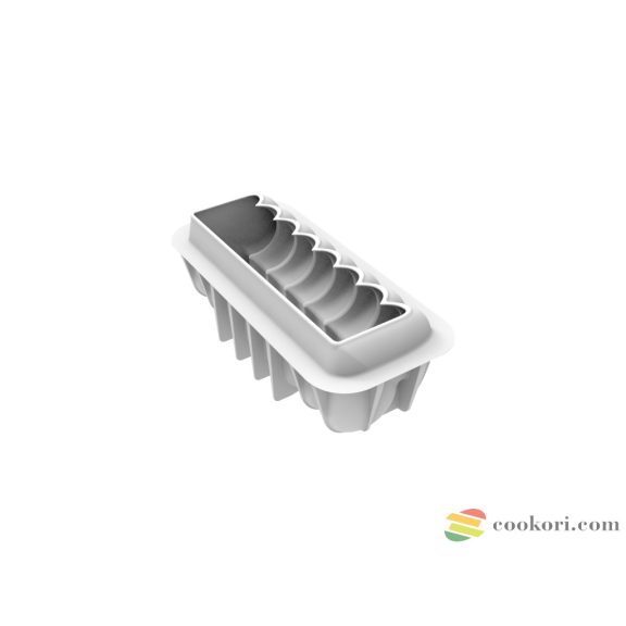 Silikomart "Buche Coeur" szilikon forma 3D