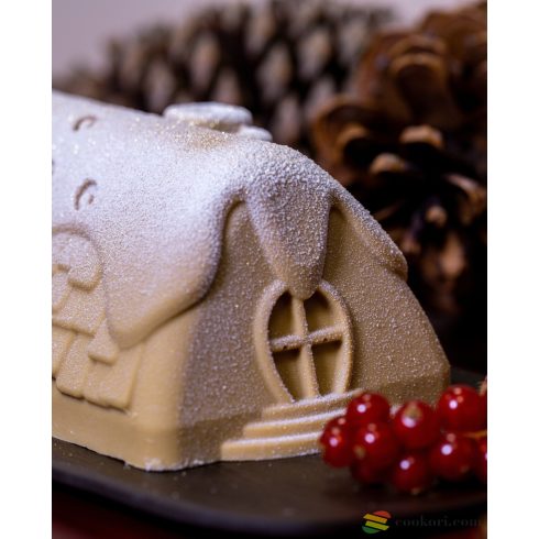 Silikomart Téli kunyhó "Winter cottage"1100 szilikon forma