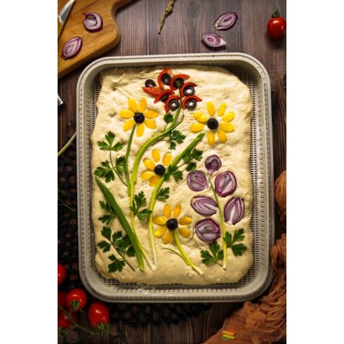 Silikomart Focaccia lyukacsos sütőforma