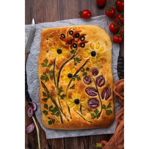 Silikomart Focaccia lyukacsos sütőforma