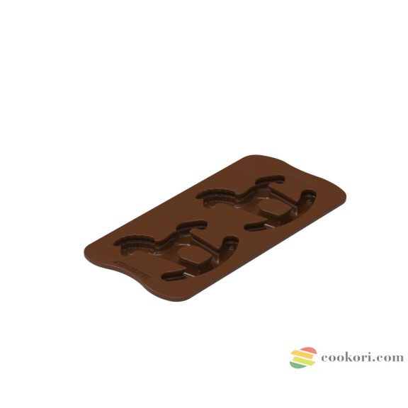 Silikomart "Choco Playhorse" hintaló csokoládé forma (SCG067)