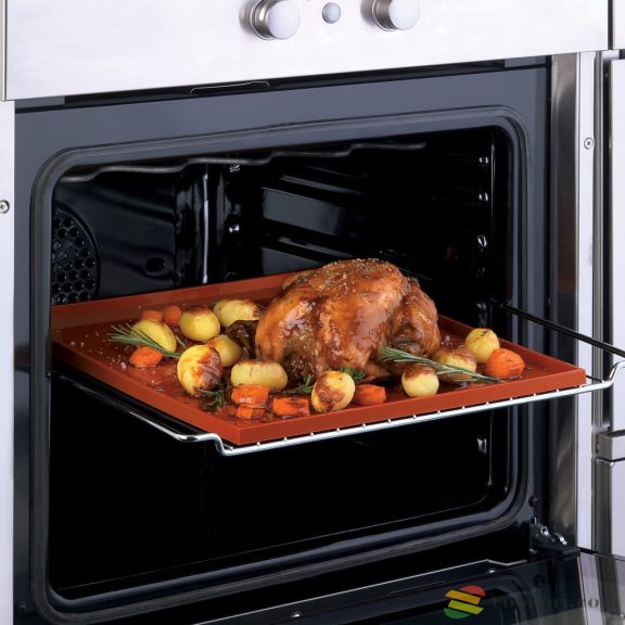 Silikomart Szilikon peremes tepsi "Tapis roulade" 32,5 x32,5cm