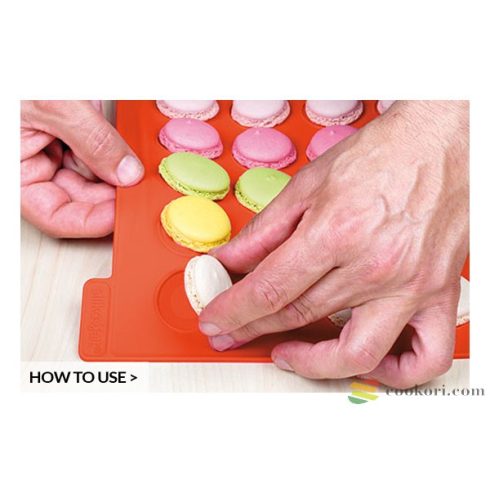 Silikomart Macaron sütőlap  300x400mm