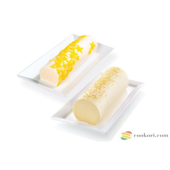 Silikomart "Startlight buche" Alagút forma+ csillagos textúra lap