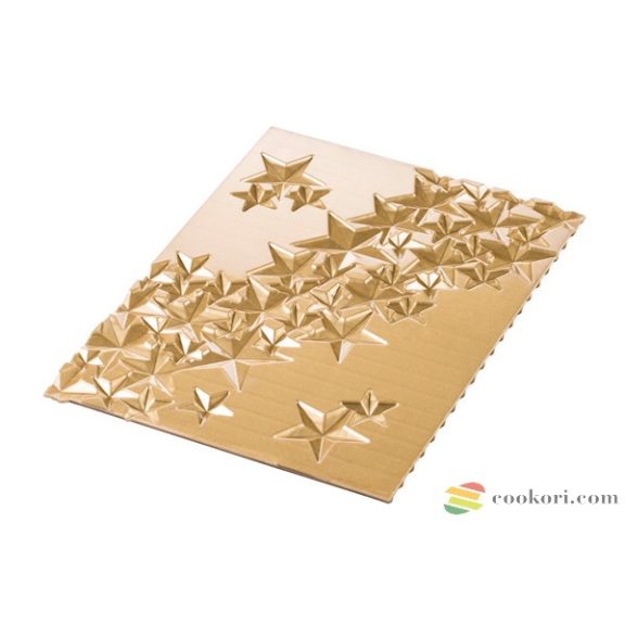 Silikomart "Startlight buche" Alagút forma+ csillagos textúra lap