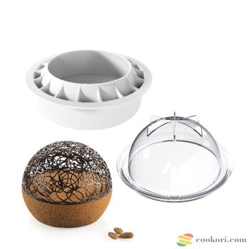   Silikomart "Kit choco globe" szilikon és tritan forma