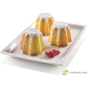 Silikomart Mini pandoro szilikon forma, 6db-os (SF100)