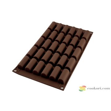 Silikomart "Mini buche" szilikon forma, 30db.os