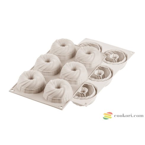 Silikomart Mini Intreccio silicone mould