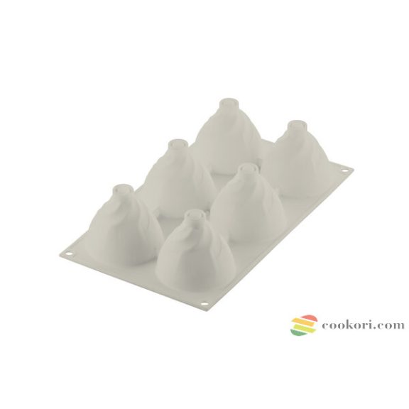 Silikomart "Cream" szilikon forma, 6db-os