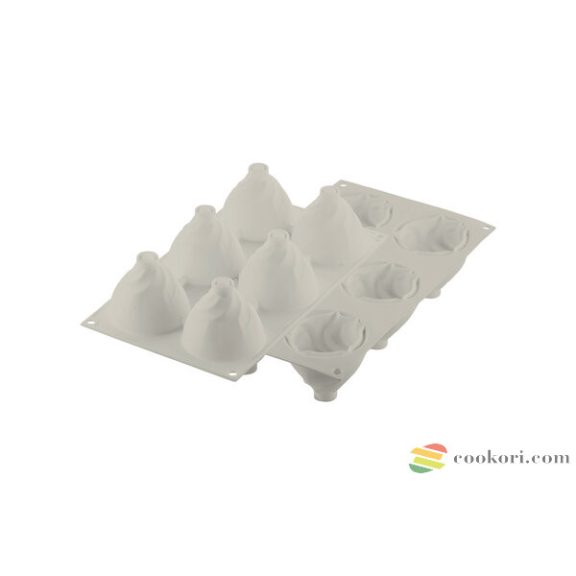 Silikomart "Cream" szilikon forma, 6db-os
