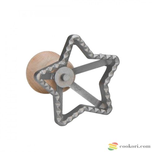 Eppicotispai Star-shape aluminium ravioli stamp