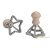 Eppicotispai Star-shape aluminium ravioli stamp
